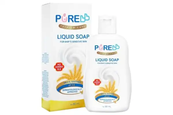 sabun bayi untuk wajah dewasa pure liquid soap