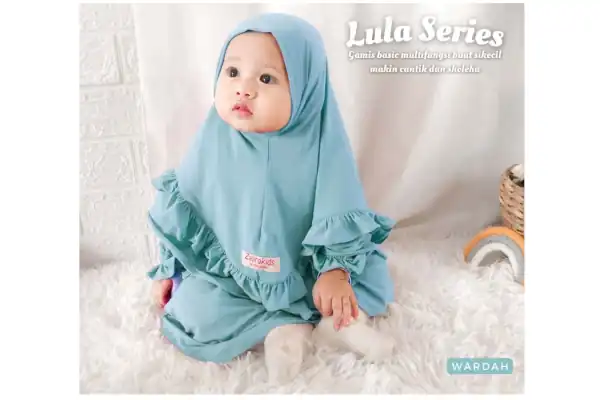 gamis bayi 6-12 bulan